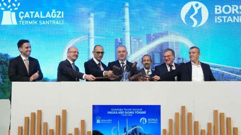 Borsa İstanbul’da Gong, ÇATES için Çaldı Borsa İstanbul’da Gong, ÇATES için Çaldı