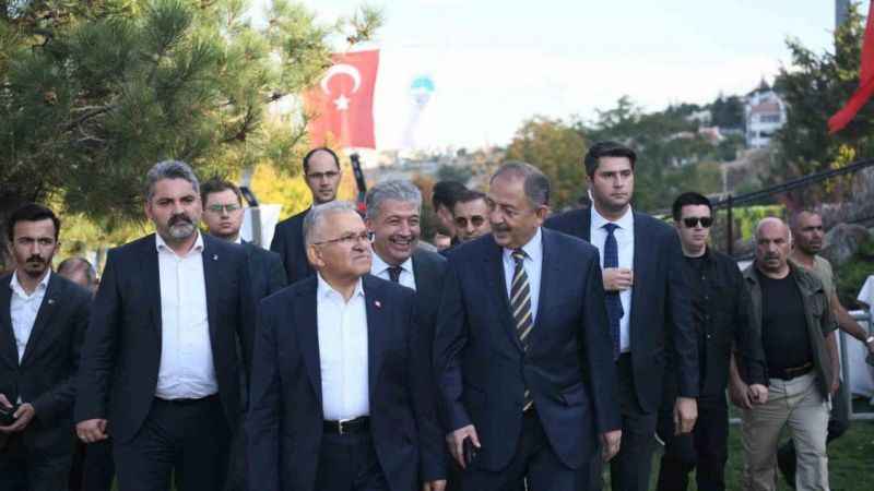 Bakan Özhaseki yenilenen Ali Dağı Mesire Alanını hizmete açtı