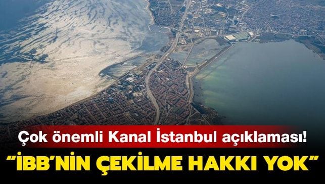 Bakan Kurum’dan çok önemli Kanal İstanbul açıklaması!