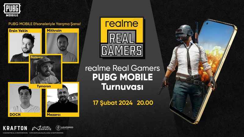  realme PUBG Mobile Turnuvası: Kazanmak için Mücadele Başlıyor