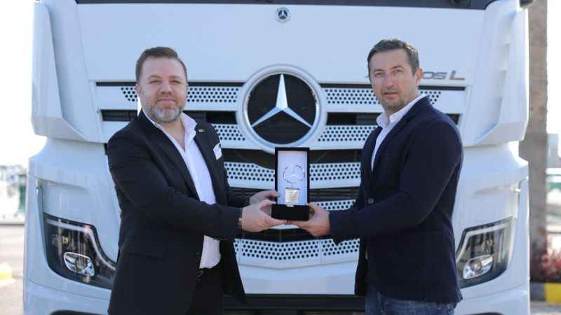 Transaktaş Global Lojistik, araç filosunu 208 adet Mercedes-Benz Actros Çekici ile genişletti
