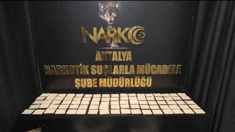 Antalya’da 21 ayrı adrese hava destekli eş zamanlı uyuşturucu operasyonu