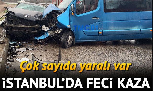 İstanbul’da feci kaza!