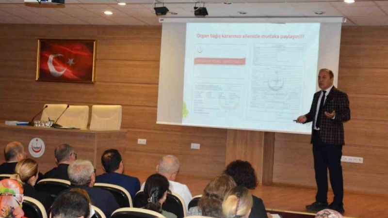 Bafra’da organ bağışı ve organ nakli farkındalık toplantısı
