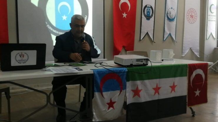 Türkmen kampına siyasi ve askeri cenahtan ziyaret