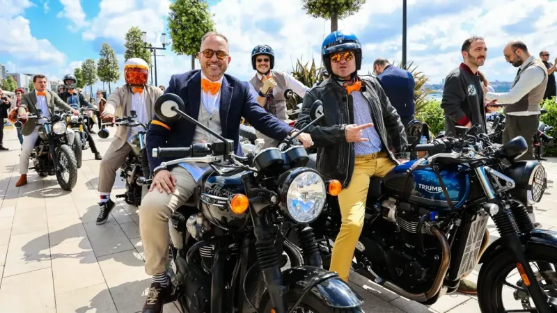 Klasik motor tutkunları İstanbul ve İzmir’i renklendirdi 