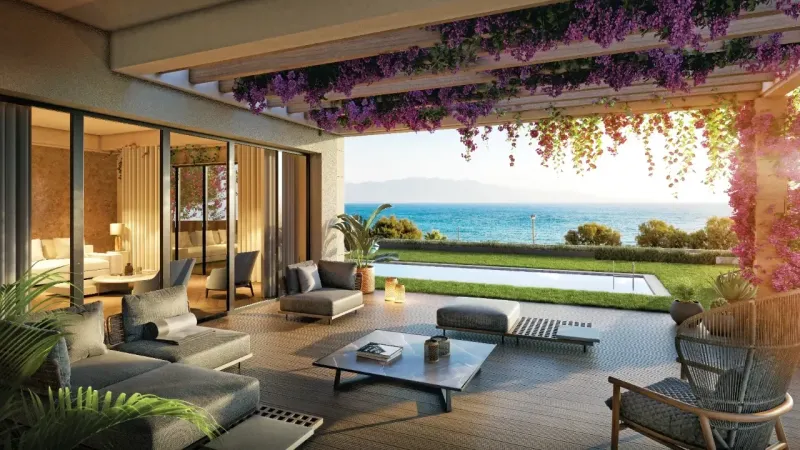 Bodrum'un en özel projesi Mavi Arya'da yaşam başladı