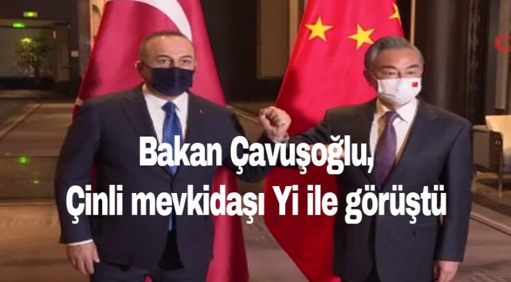 Mevlüt Çavuşoğlu Çin’de