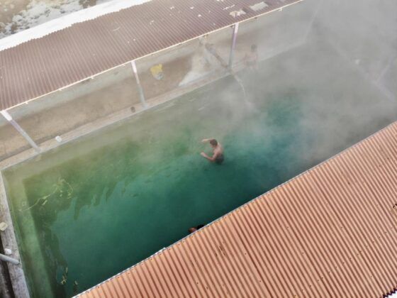 Kışın şifa arayanların merkezi