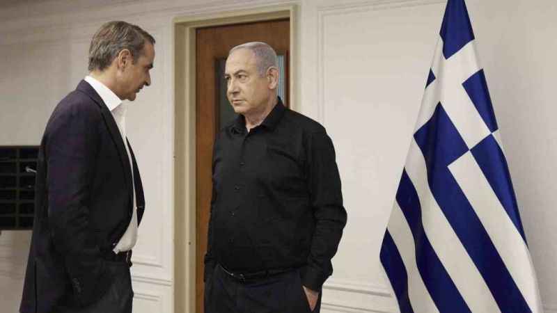 Miçotakis, İsrail Başbakanı Netanyahu ile görüştü Miçotakis, İsrail Başbakanı Netanyahu ile görüştü