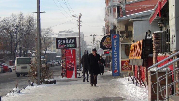 Kars’ta Termometreler Dondu