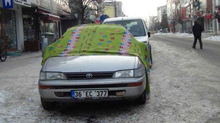 Kars’ta Termometreler Dondu