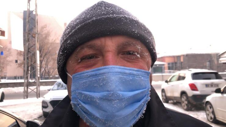 Kars’ta Termometreler Dondu