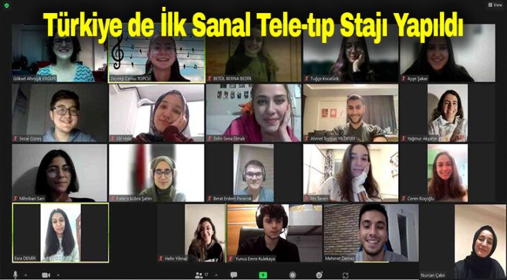 Türkiye’deki ilk sanal tıp stajı