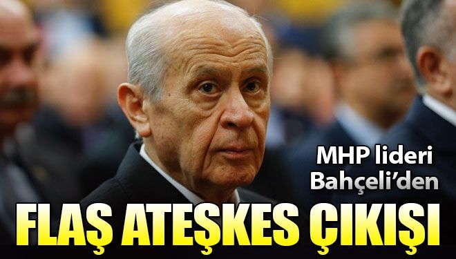 MHP lideri Bahçeli’den İdlib mutabakatı açıklaması
