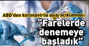 Koronavirüs aşısı haberi geldİ,Denemeye başladık