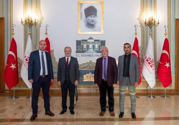 Avrasya Heyeti İstanbul Valisini Ziyaret Etti