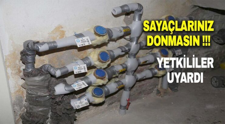 Su Sayaçlarınız Donmasın