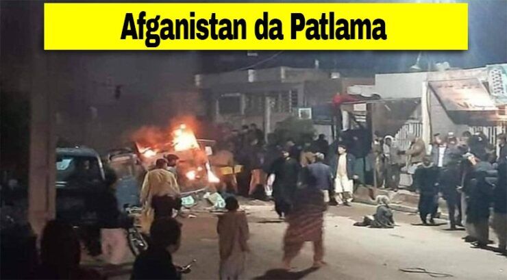 Afganistan’da Patlama