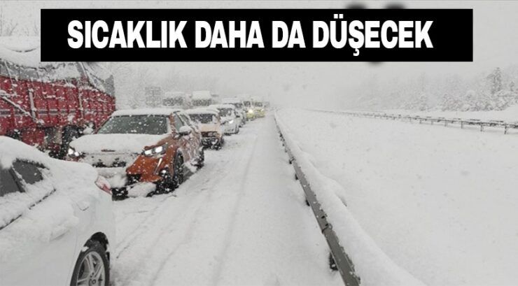 Sıcaklık daha da düşecek