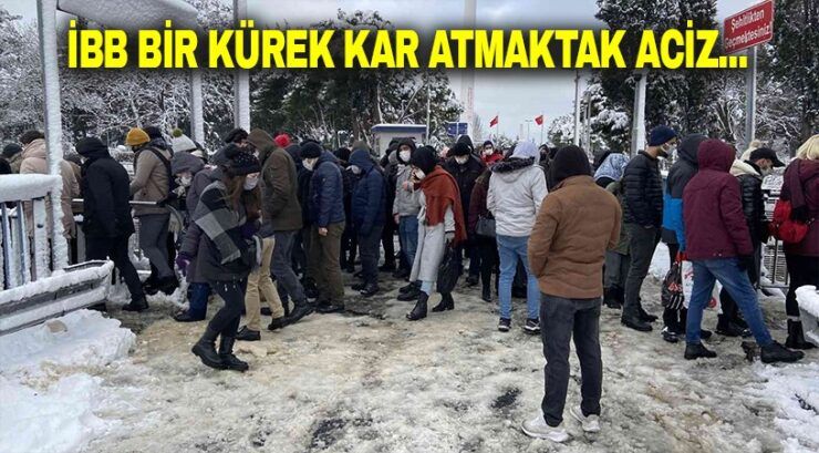 Edirnekapı’da vatandaşlar zor anlar yaşadı