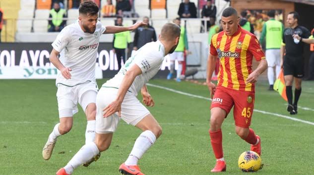 Yeni Malatyaspor ile Konyaspor puanları paylaştı