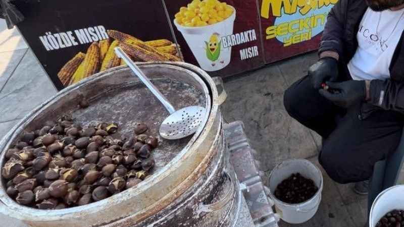 Kestanenin pişmişi de çiği gibi cep yakıyor: 100 gramı 50 lira