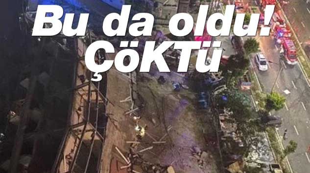 Bu da oldu! Çin’de o bina çöktü