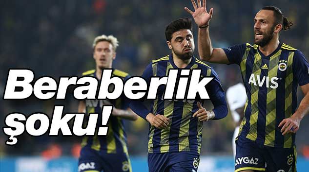 Fener’e beraberlik şoku! Maçı zoraki kurtardı