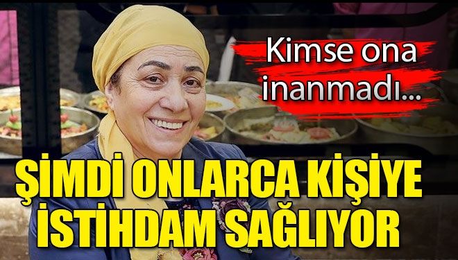 Ona kimse inanmamıştı!