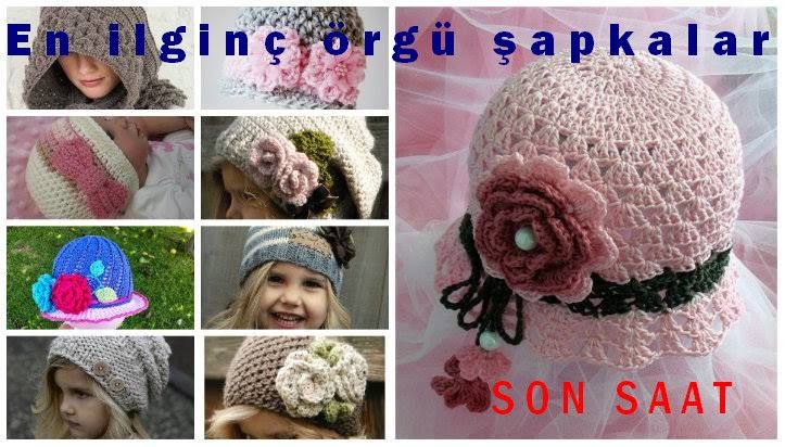 En ilginç örgü şapkalar