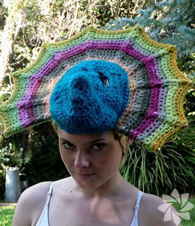 En ilginç örgü şapkalar