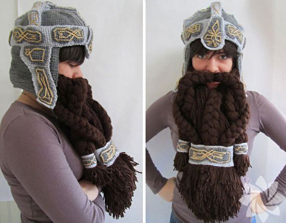 En ilginç örgü şapkalar