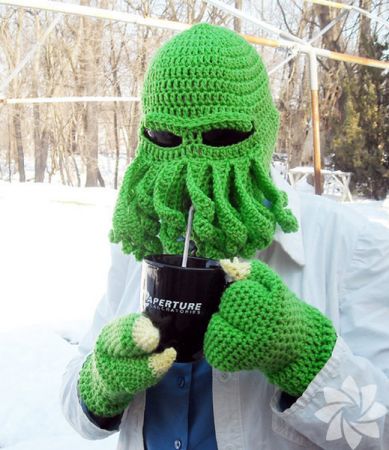 En ilginç örgü şapkalar