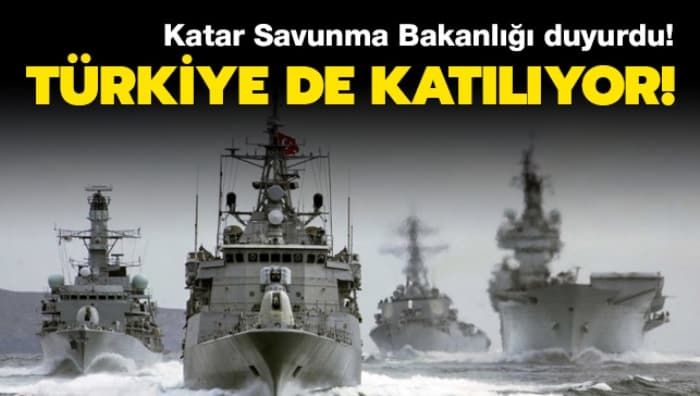 Türkiye de katılıyor