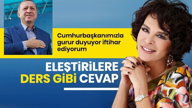 Hülya Koçyiğit gurur duyuyor iftihar ediyorum