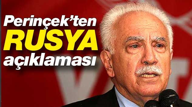 Yine Rusya’yı kayırdı… Perinçek’ten tuhaf sözler