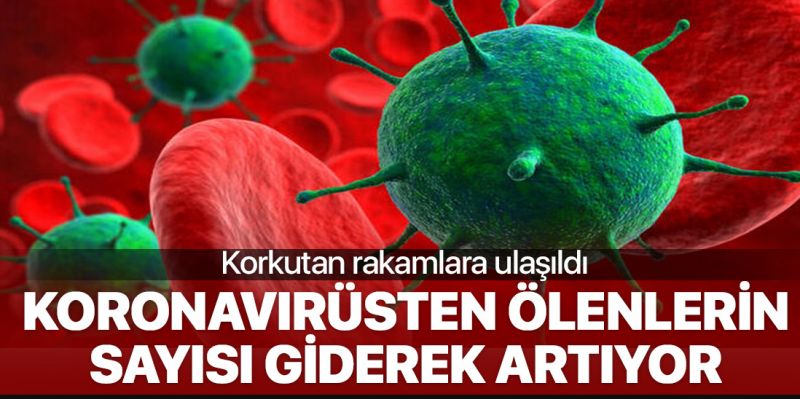 Salgını nedeniyle can kaybı 3122’ye yükseldi