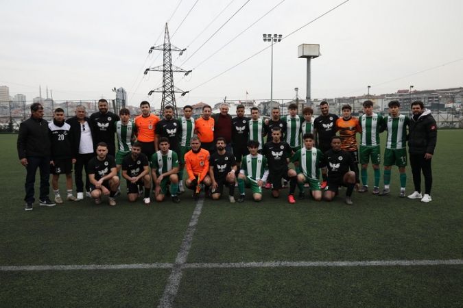 Gaziosmanpaşa’da dostluk maçı