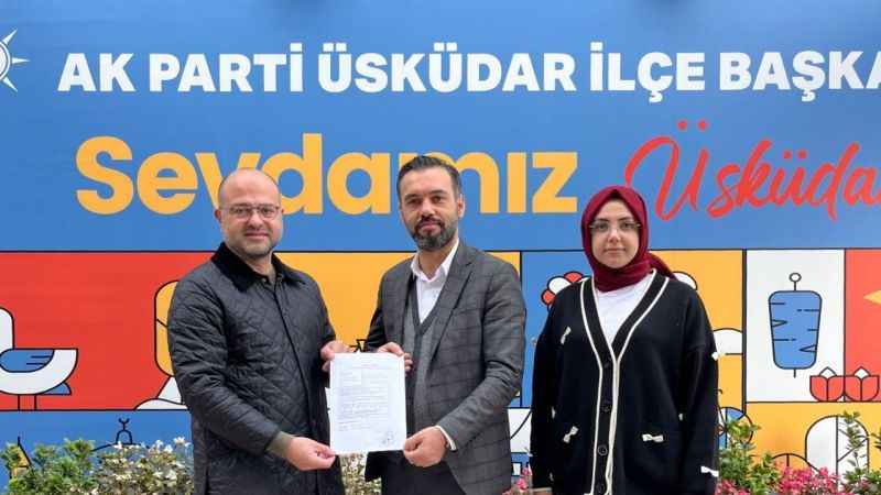 Ömer Faruk Serdar, AK Parti Üsküdar Belediye Başkan aday adayı oldu