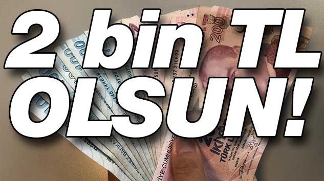 CHP’li vekilden flaş promosyon teklifi! “2 bin TL olsun”