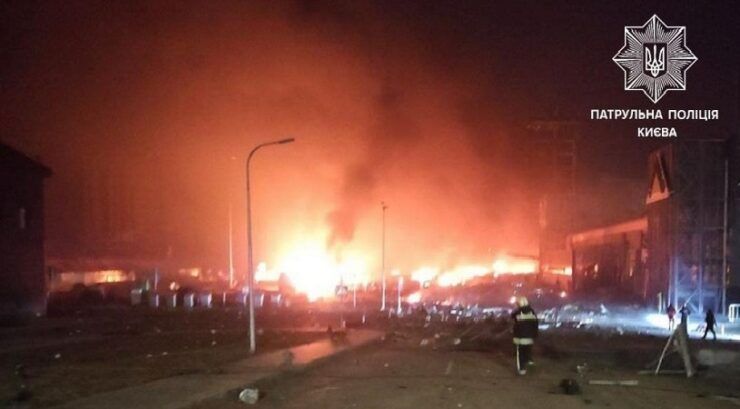 Kiev’e füze saldırısı : 1 ölü