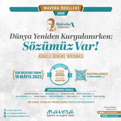 Mavera Ödülleri 2022 için başvurular başladı!