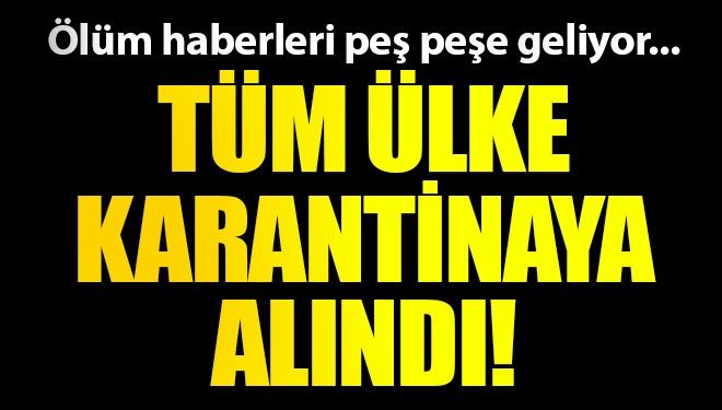 İtalya’nın tamamı kırmızı bölge ilan edildi