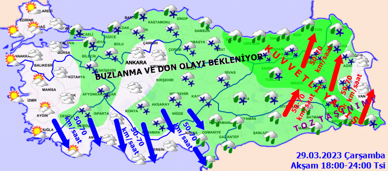 MGM’den sel, toz taşınımı ve çığ uyarısı! Adeta felaket yaşancak…