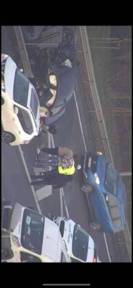 15 Temmuz Şehitler Köprüsü çıkışı feci kaza: 2 yaralı