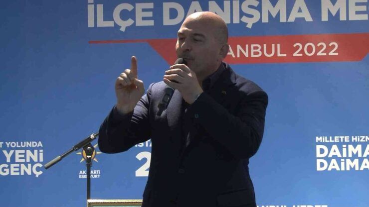 İçişleri Bakanı Süleyman Soylu, Esenyurt’ta