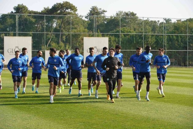 Çaykur Rizespor, Alanyaspor maçı hazırlıklarını sürdürdü