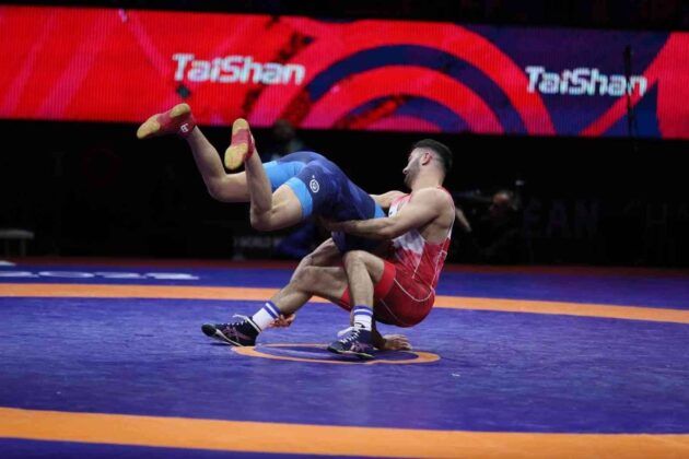 Avrupa Güreş Şampiyonası’nın ilk günü sona erdi