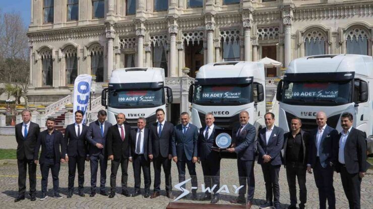 ABC Lojistik, 100 IVECO S-WAY çekiciyi filosuna ekledi